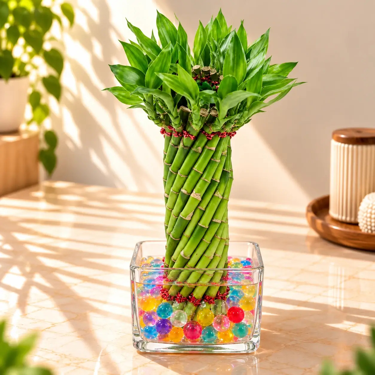 wheel_shape_lucky_bamboo