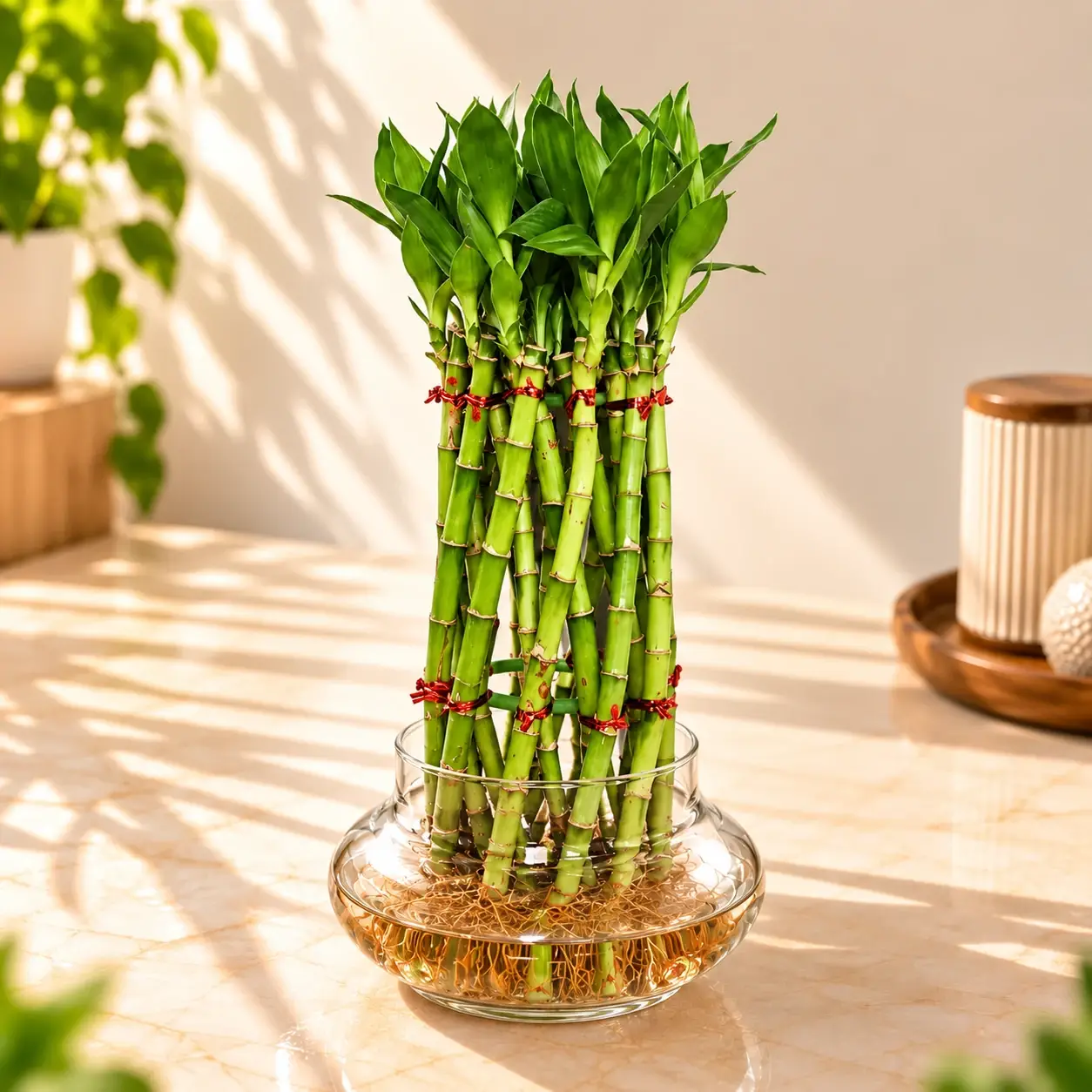pineapple_shape_lucky_bamboo